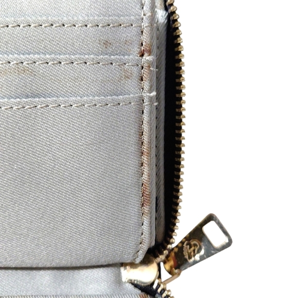 Spartina 449 Leather Wristlet Pearl Diver Wallet - Picture 12 of 15